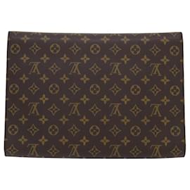 Louis Vuitton-LOUIS VUITTON Monogram Porte Envelope Clutch Bag M51801 LV Auth bs8136-Monogram