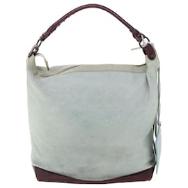 Balenciaga-BALENCIAGA The Day Shoulder Bag Leather Blue 140442 Auth FM2674-Blue