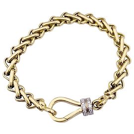 Pulseira de pomellato, dois ouro e diamantes Outro