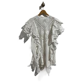 Isabel Marant-ISABEL MARANT Robes T.International XS Coton-Blanc