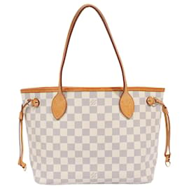 Louis Vuitton-Louis Vuitton Neverfull Damier Azur Toile PM-Autre