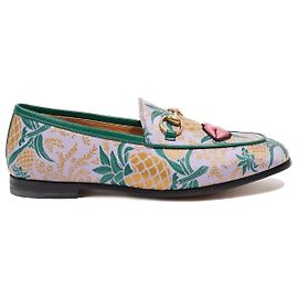 Mocassini Gucci Princeton Horsebit da donna EU 34 / UK 1 Verde
