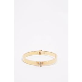 Fendi-Fendi FF Bangle Gold Base Metal Small-Golden