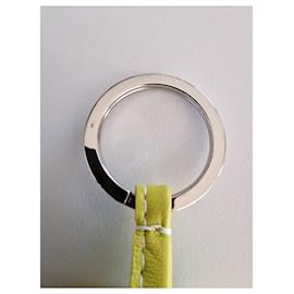 Hermès-Porte-clés CARMEN-Jaune