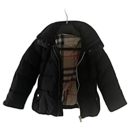 Burberry-Girl Coats outerwear-Black