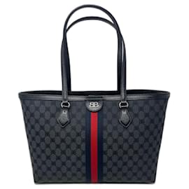 Gucci x Balenciaga-GUCCI X BALENCIAGA SHOPPING BAG-Noir