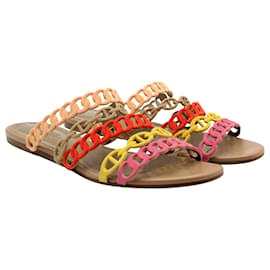 Hermès-Multicolour Chain d'Ancre Sandals-Other