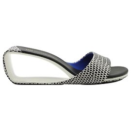 United Nude Sapatos Mobius em relevo preto e branco Outro