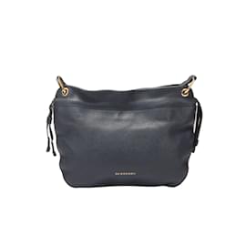 Burberry-Burberry Leather Bingley Crossbody Bag  Leather Crossbody Bag in Good condition-Blue