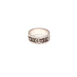 Gucci-Silver GG Ring-Silvery