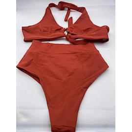 Autre Marque-COSTUME DA BAGNO PALM Costume da bagno T.0-5 1 poliestere-Rosso
