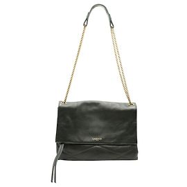 Lanvin Bottle Green Medium Sugar Bag in Quilted Lambskin Green