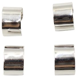Maison Martin Margiela Silber 4 Margiela-Ringe Silber Metallisch