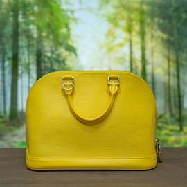 Louis Vuitton-Epi Alma PM-Amarillo