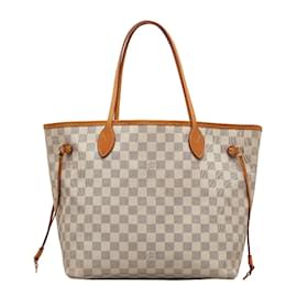 Louis Vuitton-Damier Azur Neverfull MM N51107-White
