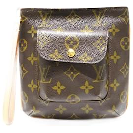 Louis Vuitton-Monogram Partition Wristlet M51901-Brown