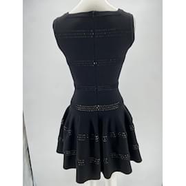 Alaïa-ALAIA  Dresses T.fr 38 WOOL-Black