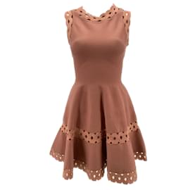 Alaïa-ALAIA  Dresses T.fr 38 WOOL-Pink
