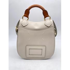 Maison Martin Margiela-MAISON MARTIN MARGIELA Borse a mano T.  Leather-Bianco