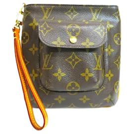 Louis Vuitton-Monogram Partition Wristlet M51901-Brown