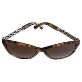 Chanel-occhiali da sole-Marrone