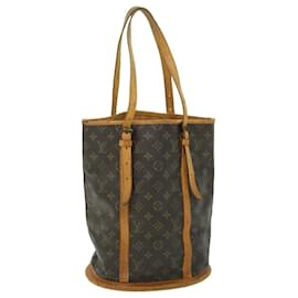 Louis Vuitton-LOUIS VUITTON Monogram Bucket GM Shoulder Bag Vintage M42236 LV Auth 52725-Monogram