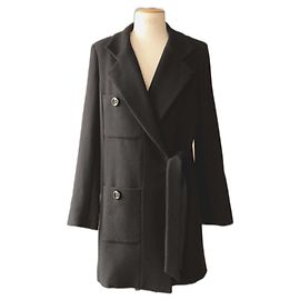 Weill mid-length coat Black