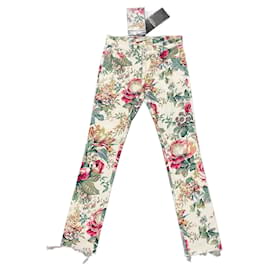 Vaqueros Junya Watanabe de algodón multicolores Multicolor