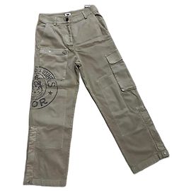 Pantaloni cargo Dior marrone beige cotone Marrone Beige