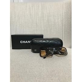 Chanel-CHANEL Sonnenbrille T.  Plastik-Braun