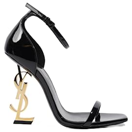Saint Laurent-Saint Laurent Opyum Black Patent Leather EU 38 Uk 5-Black