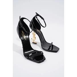 Saint Laurent-Saint Laurent Opyum Black Patent Leather EU 38 Uk 5-Black