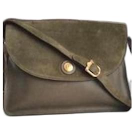 Fendi-Handbags-Olive green