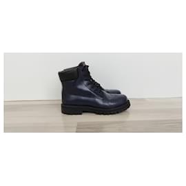 Valentino Garavani-Ankle Boots-Navy blue