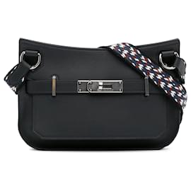 Hermès-Hermès Mini Jypsiere en Swift Noir-Noir