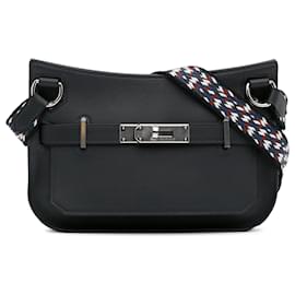 Hermès-Hermes Black Swift Mini Jypsière-Noir