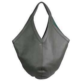 Mansur Gavriel Borsa tote grande in pelle "soft hobo" verde Verde