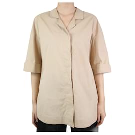 Piazza Sempione-Neutral short-sleeved shirt - size IT 42-Other