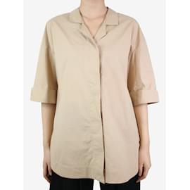 Piazza Sempione-Neutral short-sleeved shirt - size IT 42-Other