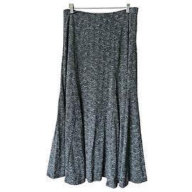 Autre Marque Saia PER UNA de viscose cinza XL Cinza