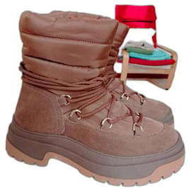 Zara Stiefel Kamel