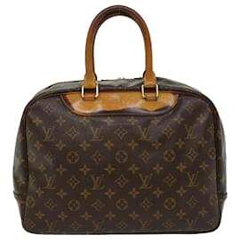 Louis Vuitton-LOUIS VUITTON Monogram Deauville Hand Bag M47270 LV Auth bs7792-Monogram