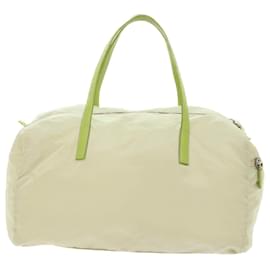 Prada-PRADA Shoulder Bag Nylon Green Auth bs7895-Green