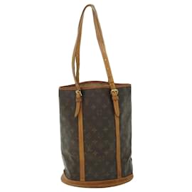 Louis Vuitton-LOUIS VUITTON Monogram Bucket GM Shoulder Bag M42236 LV Auth 52852-Monogram