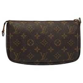 Louis Vuitton-LOUIS VUITTON Monogram Pochette Accessoires Pochette M51980 Auth LV 53438-Monogramme