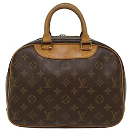 Louis Vuitton-LOUIS VUITTON Monogram Trouville Hand Bag M42228 LV Auth yk8370b-Monogram