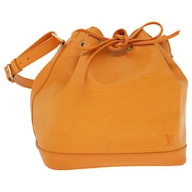 Louis Vuitton-LOUIS VUITTON Epi Noe Shoulder Bag Orange Mandarin M5900H LV Auth 52710-Other,Orange