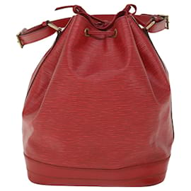 Louis Vuitton-LOUIS VUITTON Epi Noe Shoulder Bag Red M44007 LV Auth 52708-Red