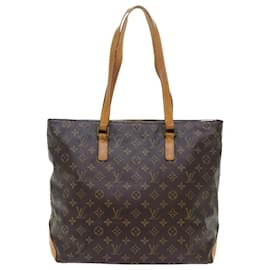 Louis Vuitton-LOUIS VUITTON Monogram Cabas Mezzo Tote Bag M51151 LV Aut 53415-Monogramma