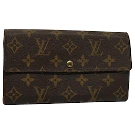 Louis Vuitton-LOUIS VUITTON Monogram Pochette Porte Monnaie Credit Wallet M61725 auth 52624-Monogram
